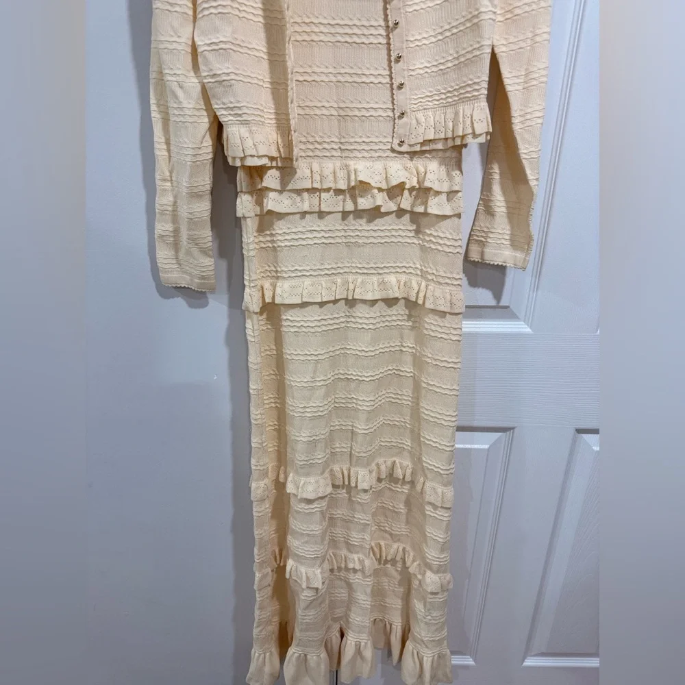 NWT Set Sandro dress and cardigan - Picture 6 of 7